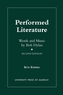Performed Literature