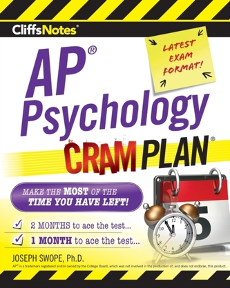 CliffsNotes AP Psychology Cram Plan
