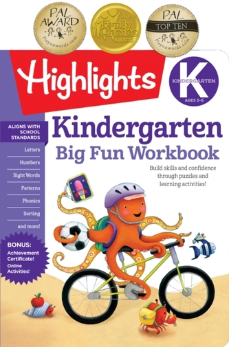 The Big Fun Kindergarten Activity Book