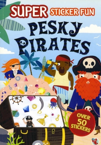 SUPER STICKER FUN PESKY PIRATES
