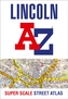 Lincoln A-Z Super Scale Street Atlas