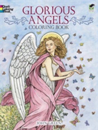 Glorious Angels Coloring Book