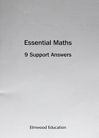 Essential Maths 9 Support Answers