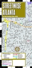 Streetwise Map Atlanta - Laminated City Center Street Map of Atlanta