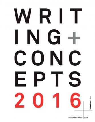 Writing and Concepts: Vol. 1. 2016