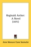Reginald Archer: A Novel (1871)