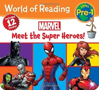 WORLD OF READING MARVEL MEET THE SUPER H