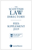 The Scottish Law Directory: The White Book Fees Supplement 2019