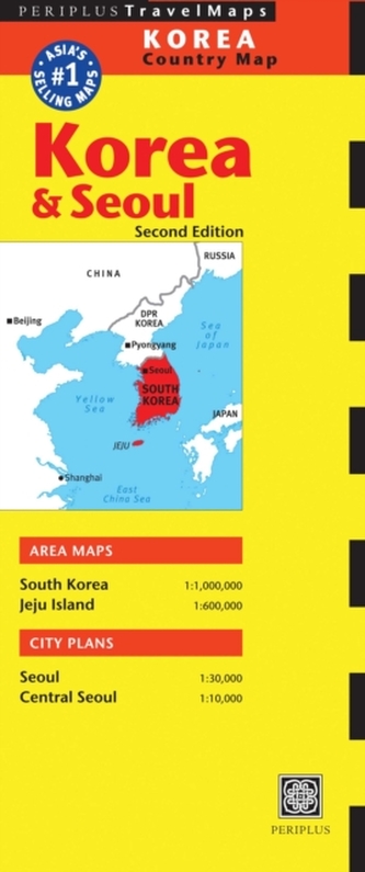 Korea & Seoul Country Map