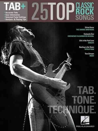 25 Top Classic Rock Songs - Tab, Tone & Technique