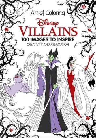 ART OF COLORING: DISNEY VILLAINS