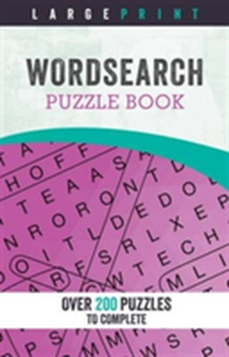 Large Print Word Search Puzzle Book