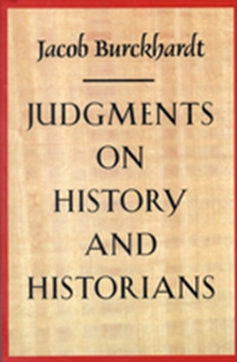 Judgments on History and Historians