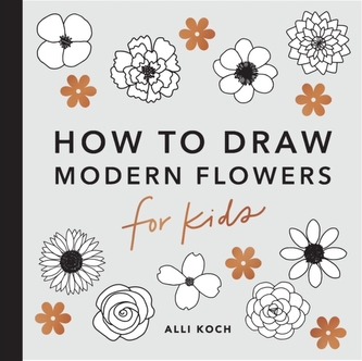 How to Draw Modern Florals for Kids