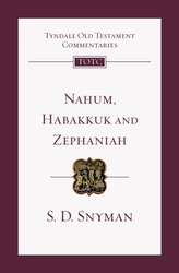 Nahum, Habakkuk and Zephaniah