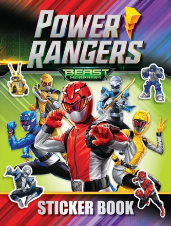 Power Rangers Beast Morphers Sticker Book