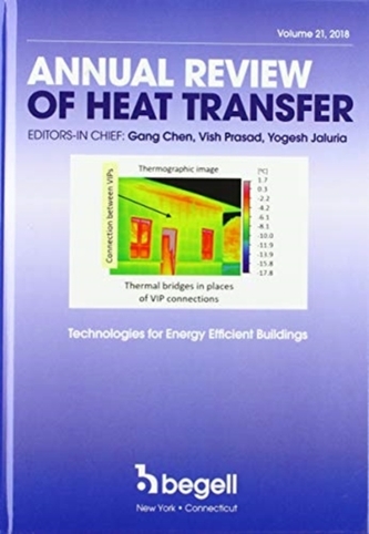 Annual Review of Heat Transfer, Volume XXI