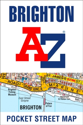 Brighton A-Z Pocket Street Map