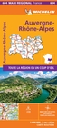 AUVERGNE-RHONE-ALPES, France - Michelin Maxi Regional Map 604