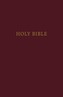 KJV, Pew Bible, Large Print, Hardcover, Burgundy, Red Letter Edition, Comfort Print