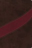 NASB, The MacArthur Study Bible, Leathersoft, Brown/Red