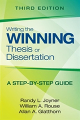Writing the Winning Thesis or Dissertation