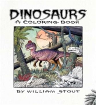 Dinosaurs: A Coloring Book by William Stout