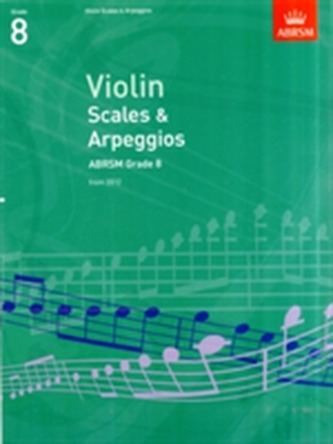 Violin Scales & Arpeggios, ABRSM Grade 8