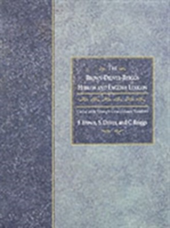 The Brown-Driver-Briggs Hebrew-English Lexicon