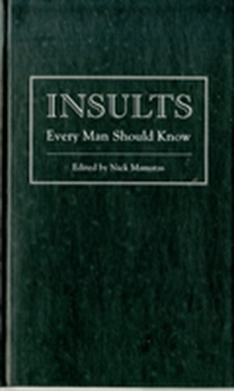 Insults Every Man Should Know