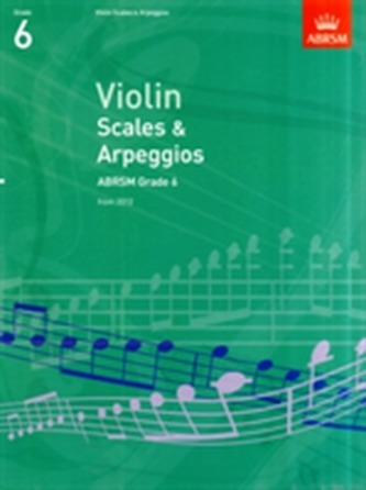 Violin Scales & Arpeggios, ABRSM Grade 6