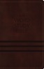 KJV, Word Study Bible, Leathersoft, Brown, Red Letter Edition