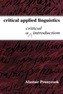 Critical Applied Linguistics