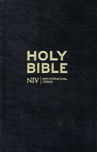 NIV Thinline Black Hardback Bible