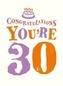 Congratulations You're 30