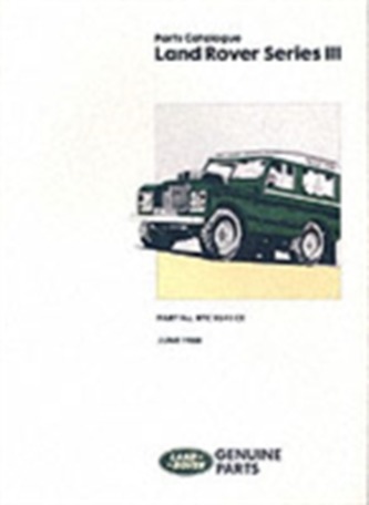 Land Rover Series 3 Parts Catalogue