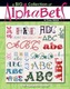 A Big Collection of Alphabets
