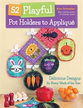 52 Playful Pot Holders to Applique
