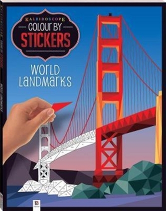 Kaleidoscope Colour by Stickers: World Landmarks