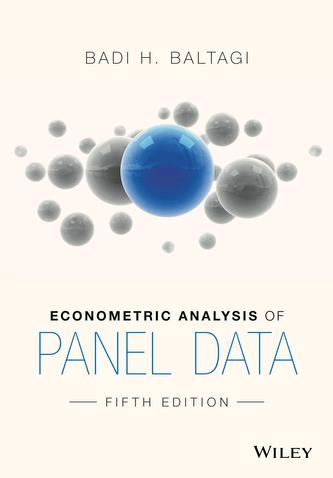 Econometric Analysis of Panel Data