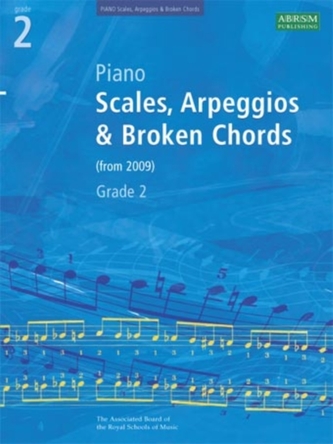 Piano Scales, Arpeggios & Broken Chords, Grade 2
