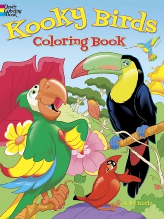 Kooky Birds Coloring Book