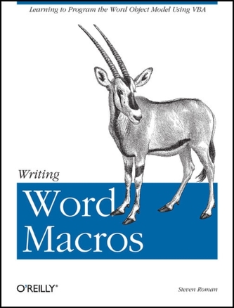 Writing Word Macros