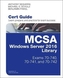 MCSA WINDOWS SERVER 2016 CERT GUIDE LIBR