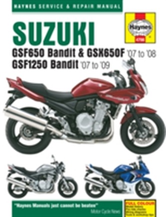 Suzuki Gsf650/1250 Bandit & GSX650/1250F (07 - 14)