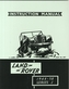Land Rover Series 1 Instruction Manual 1948-58 (4277)