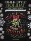 Chalk-Style Holiday Coloring Book