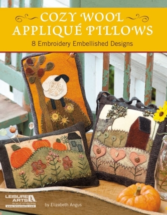 Cozy Wool Applique Pillows