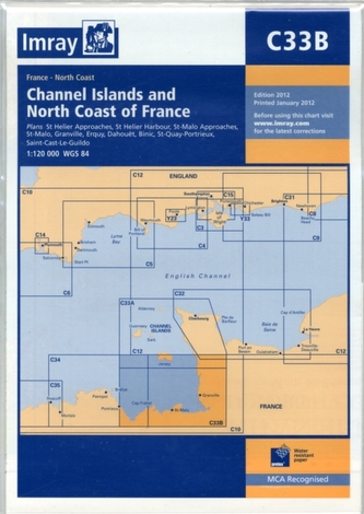 Imray Chart C33B