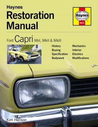Ford Capri Restoration Manual